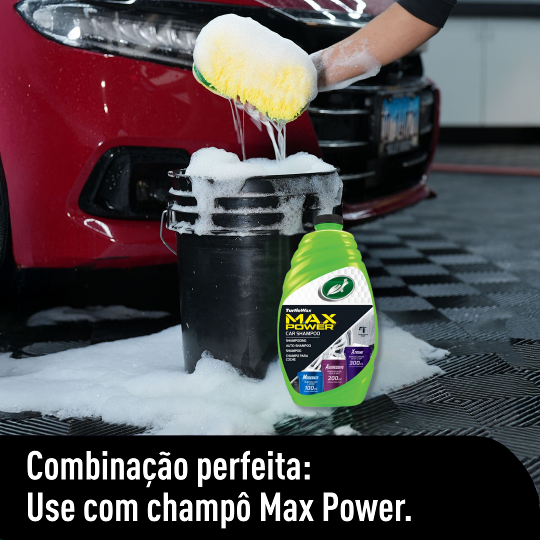 Esponja de Lavagem Tripla Ação Turtle Wax