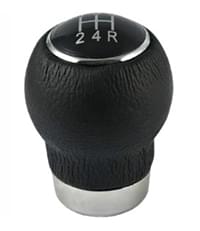 Manete de Velocidades Universal Preta com Indicação de Mudanças