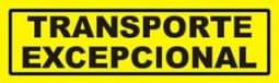 Painel em Chapa Reflectora Transporte Excepcional
