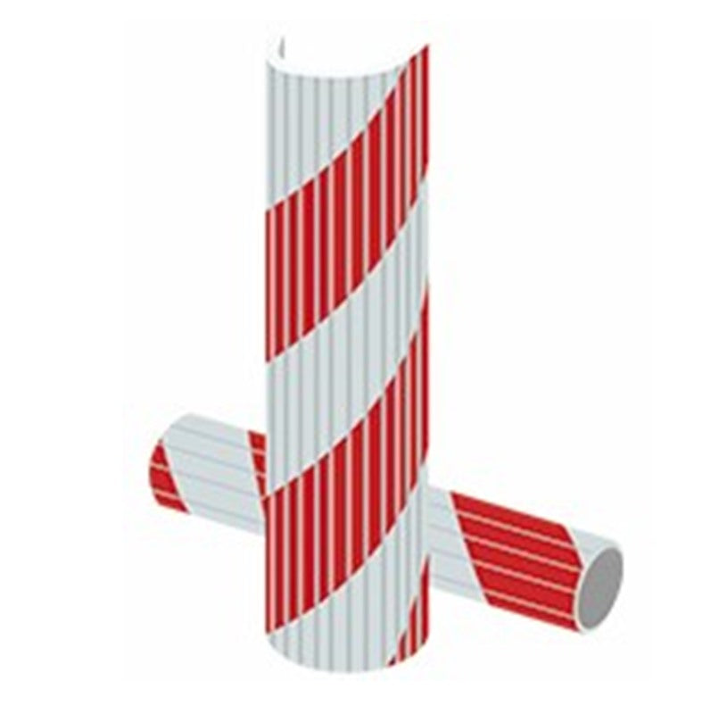 2 Espumas protectoras para colunas de garagens 18x38x1,5 cm