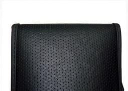 Capa de Volante Preta "Soft Skin" 38 a 40 cm