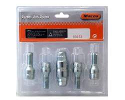 Fêmeas Anti-Roubo de Jantes Código TU-08 Macos