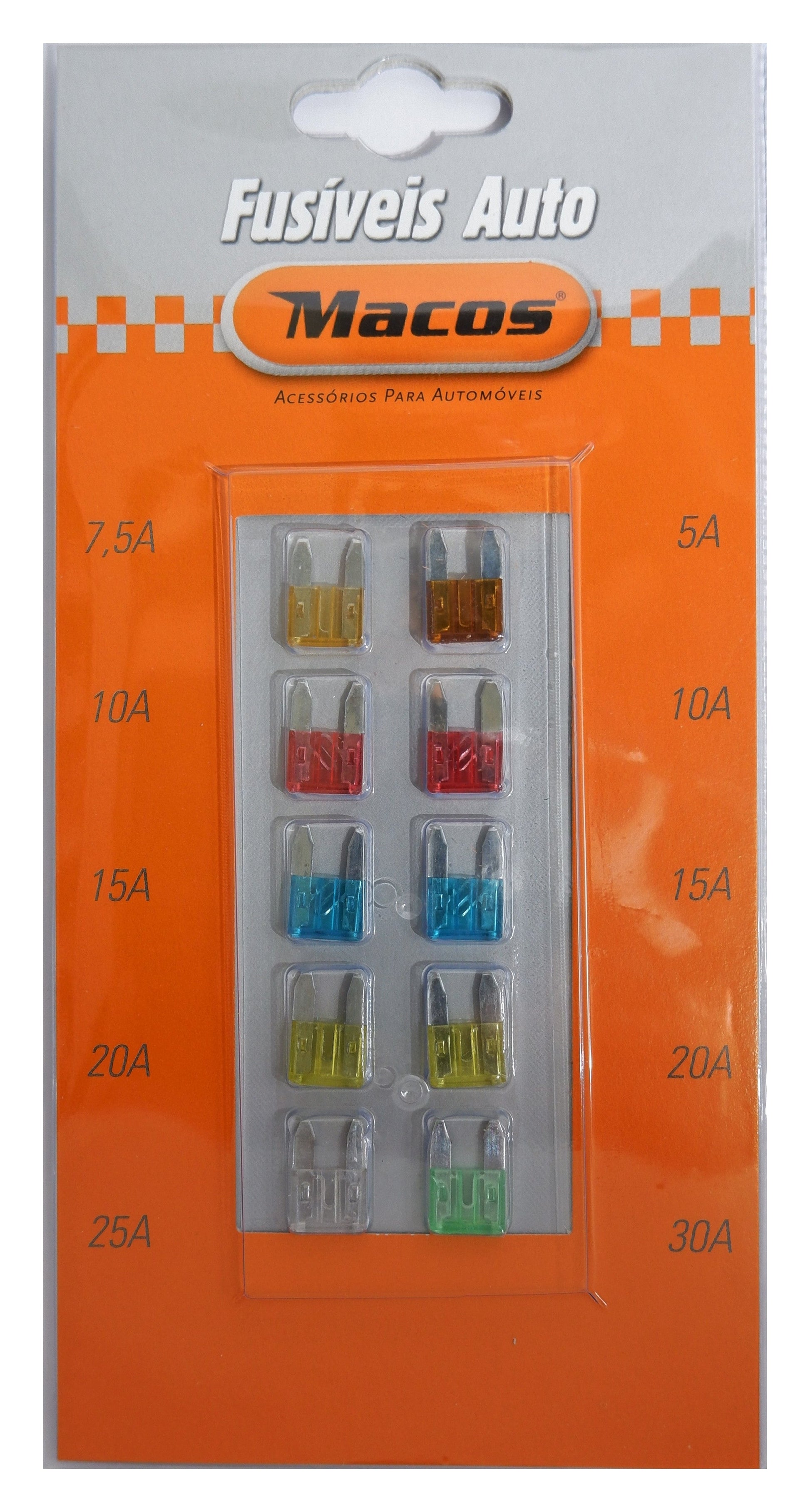 Kit Fusíveis Auto Mini (10)
