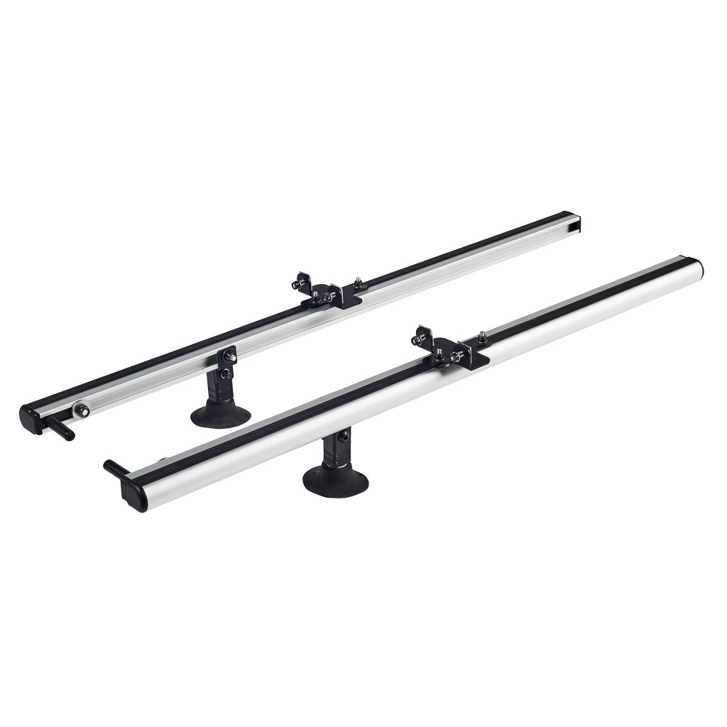 2 aluminium extensible roller CRUZ supports + 80 cm inox roller #3