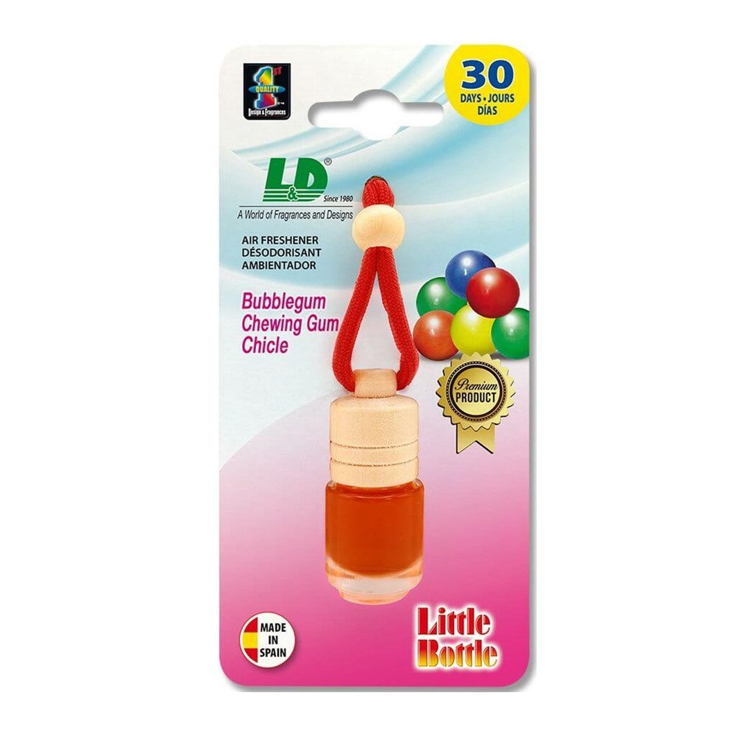 Ambientador Little Bottle em Blister Chiclete