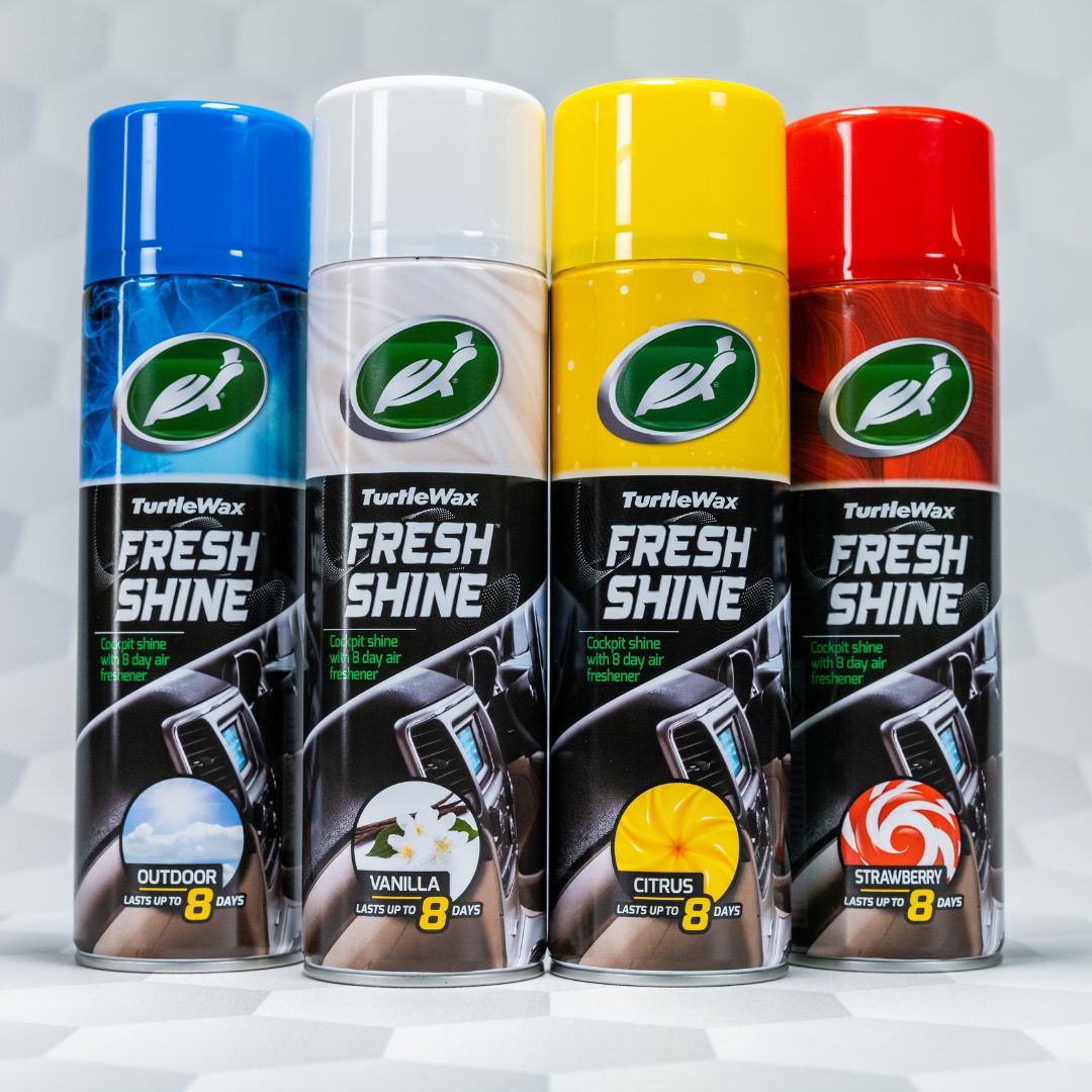 Limpa Tablier em Spray Brilhante "Fresh Shine" Morango 500 ml Turtle Wax