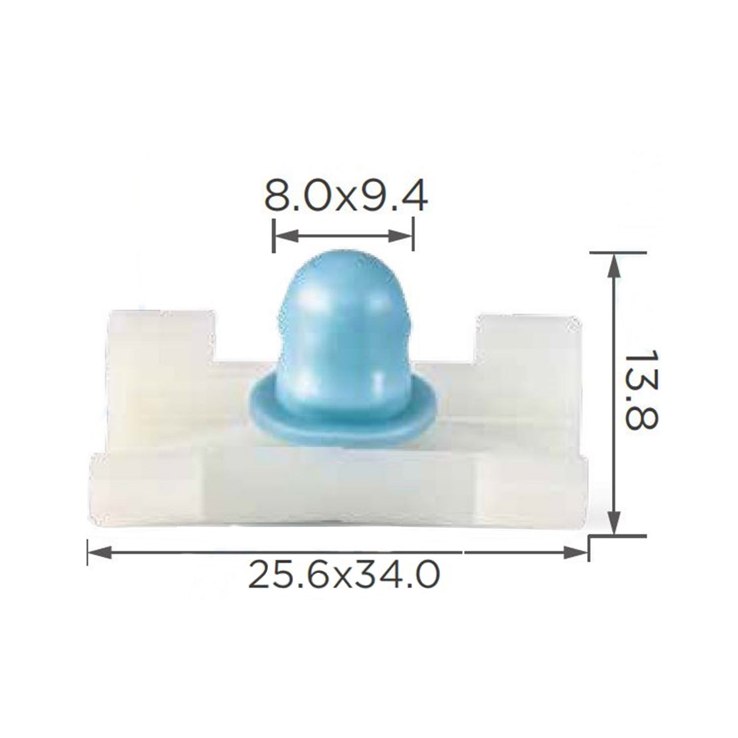 Molas de Fixação em Plástico C904 (embalagem com 50 molas)