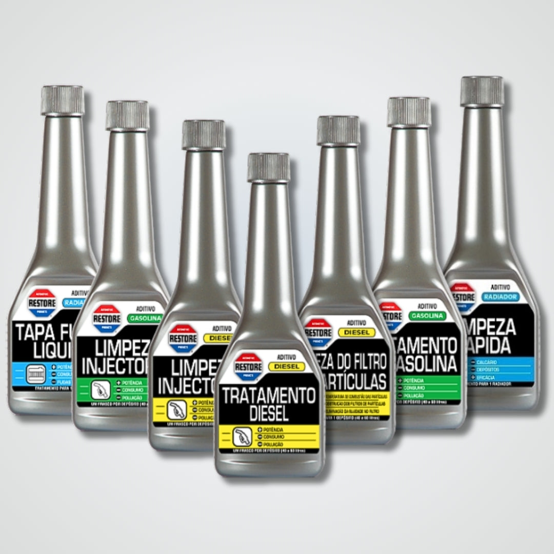 Limpeza de Injectores a Gasolina 250 ml Restore