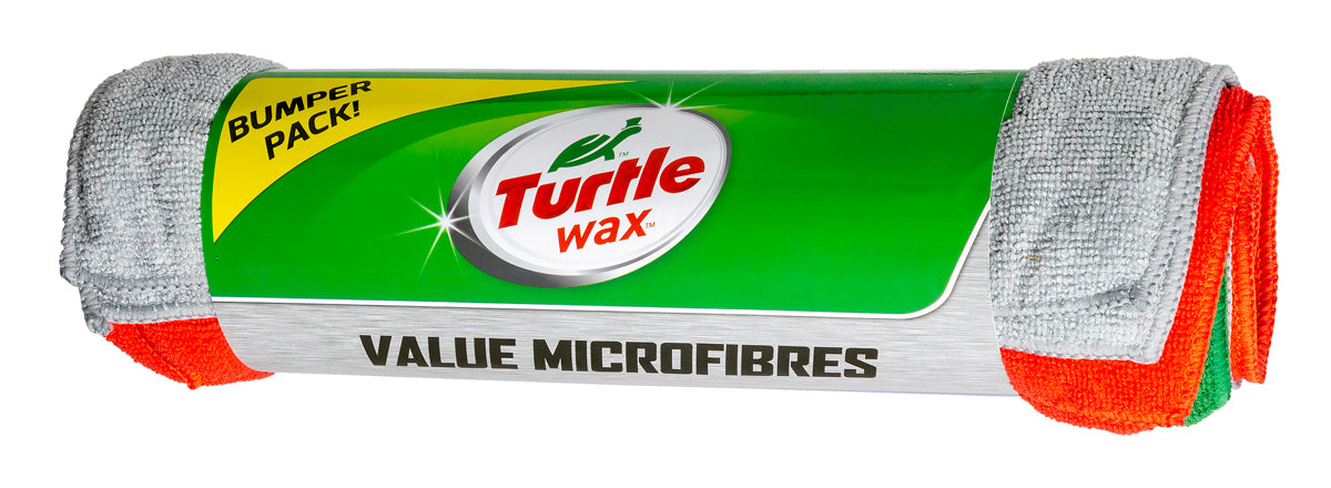 Conjunto de 6 Panos Microfibra Multiusos 40x30 cm Turtle Wax