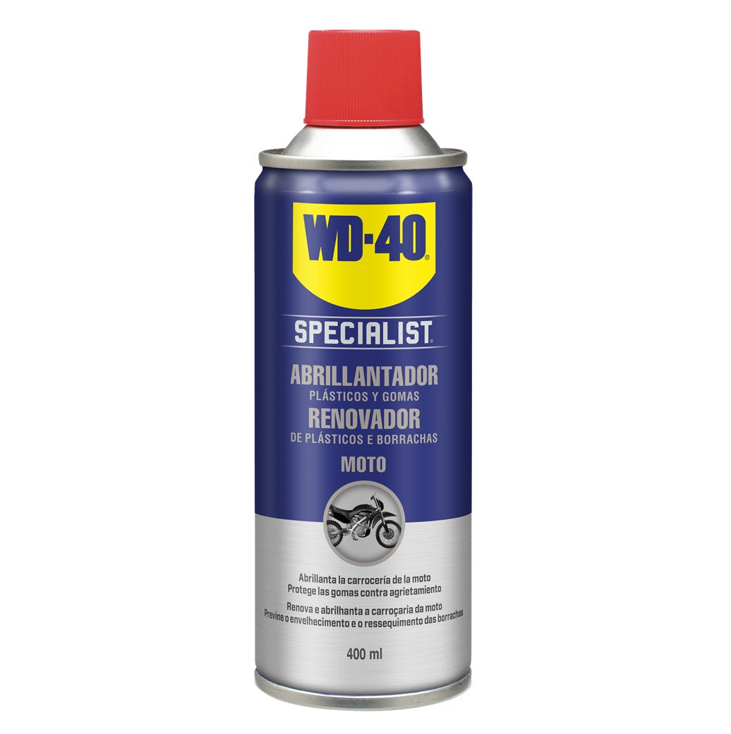 Renovador de Silicone para Moto WD-40 Specialist Motorbike 400 ml