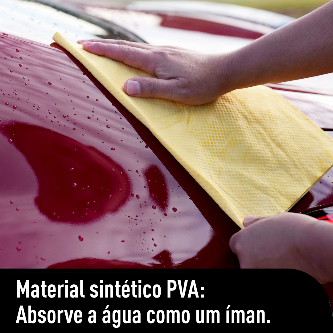 Camurça Sintética Easy Glide PVA 43x32 cm Turtle Wax