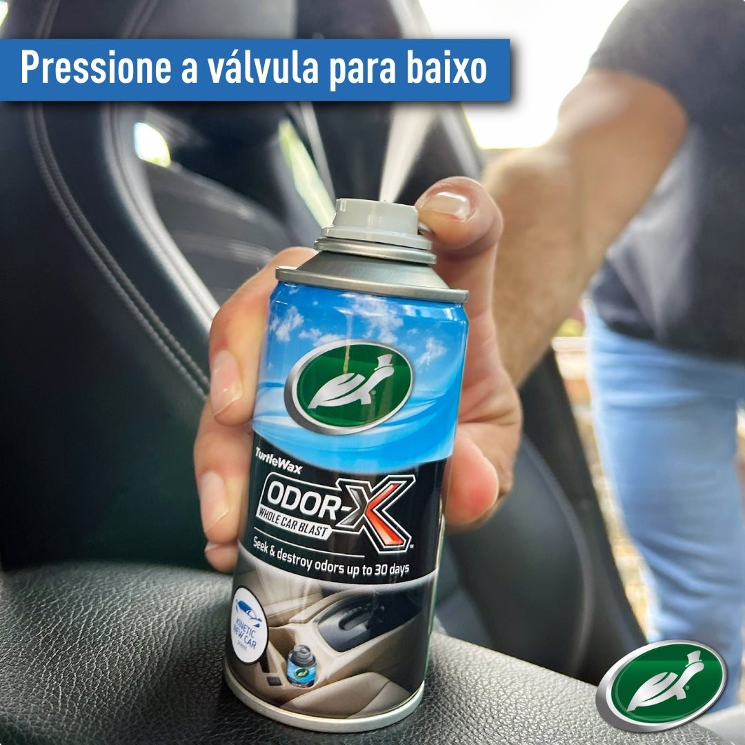 Power Out Odor-X Eliminador de Odores para Sistema Ventilação Savage Ice 100 ml Turtle Wax