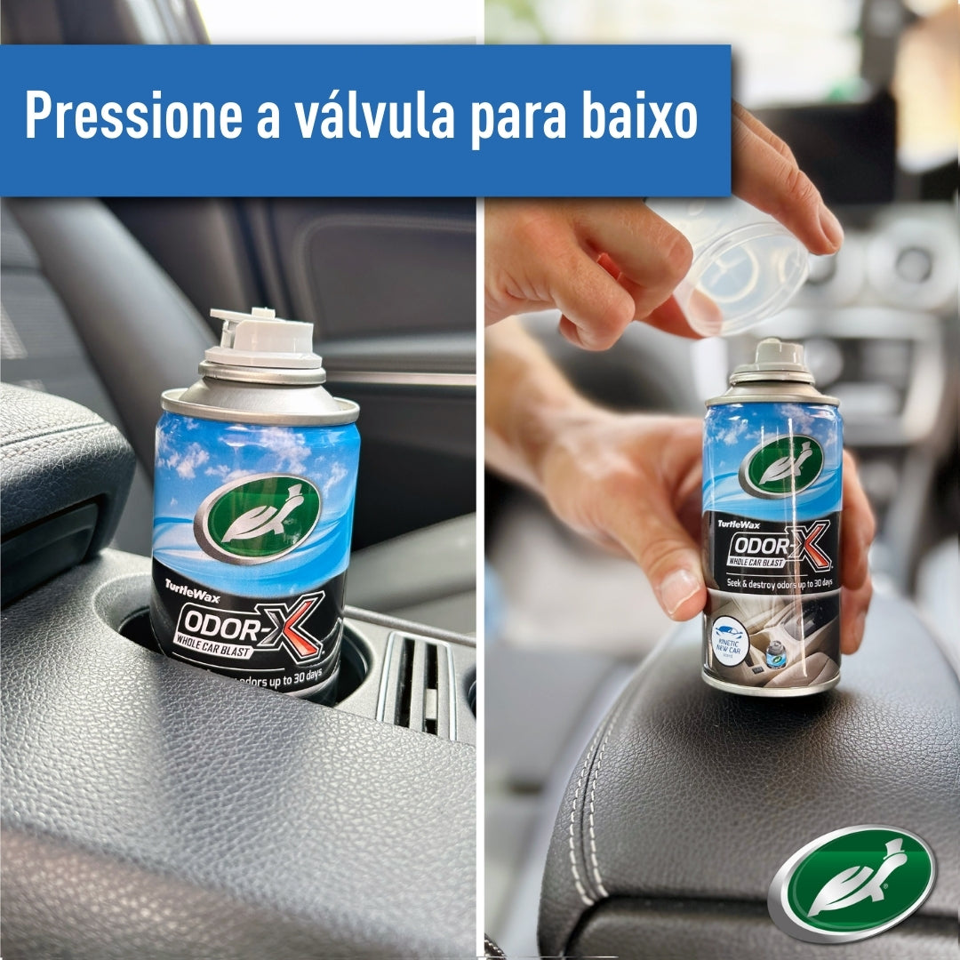 Power Out Odor-X Eliminador de Odores para Sistema Ventilação Savage Ice 100 ml Turtle Wax