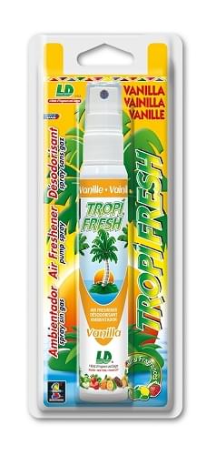 Ambientador Auto em Spray Tropi Fresh Baunilha 60 ml 
