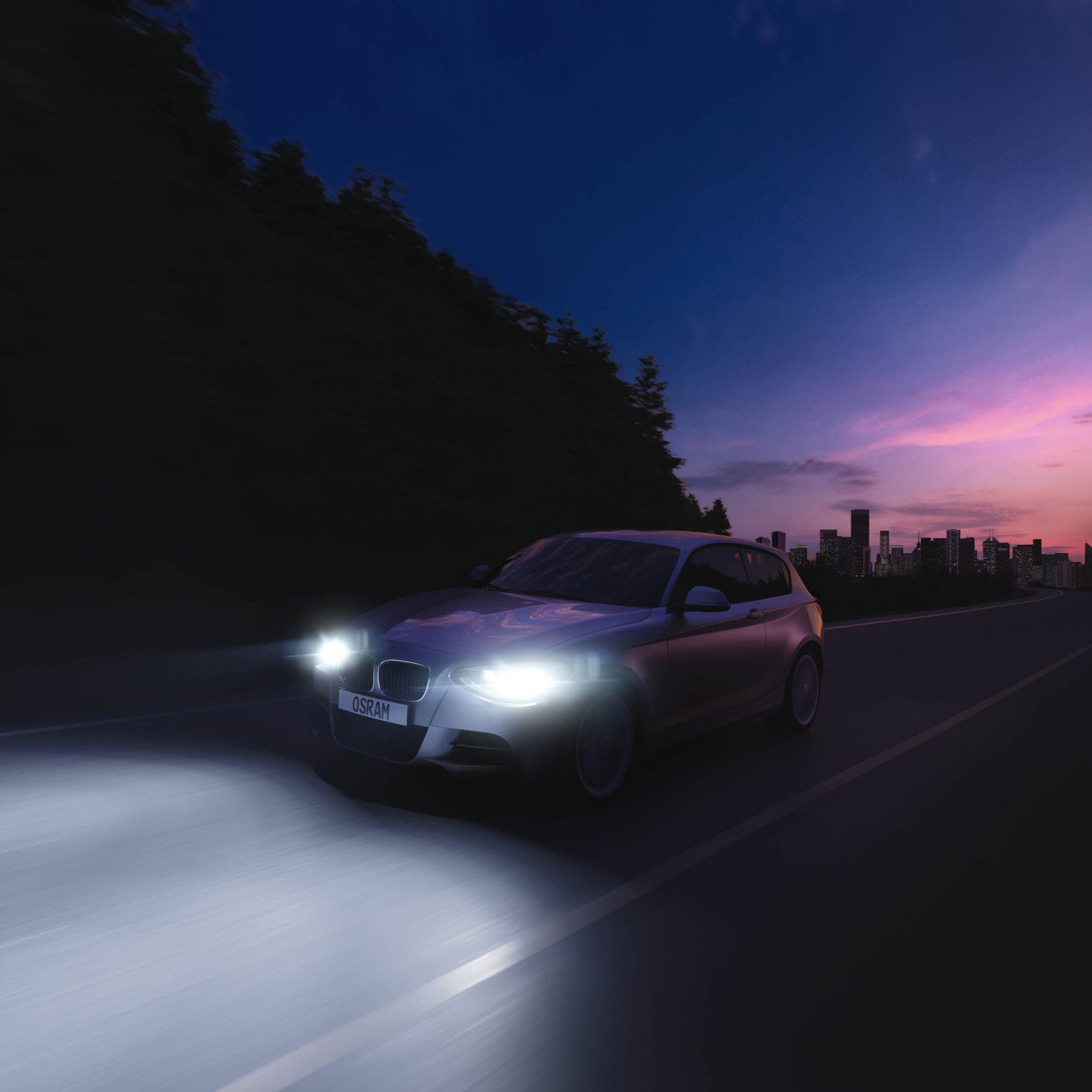 Lâmpadas (2) Halogénio Night Breaker 200 H4 12V 60/55W Osram