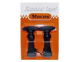 Fixadores de Capot em Borracha Médios Macos