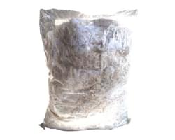 Desperdícios de Algodão Branco 1,0 Kg Macos