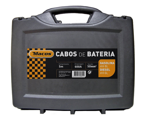 Cabos de Bateria 600 Amperes