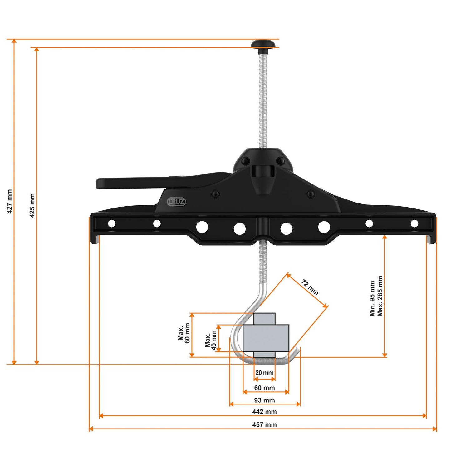 CRUZ Ladder Clamp #8