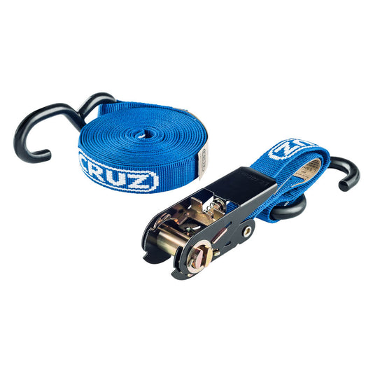 1 ratchet strap 5m S hook CRUZ #1