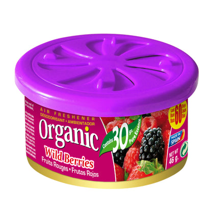 Ambientador em Lata Organic Frutos Vermelhos