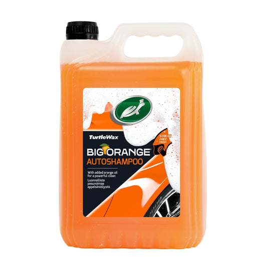Champô Auto Orange Burst 5L Turtle Wax