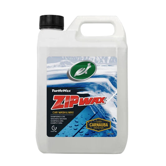Champô Auto com Cera Zip Wax 2,5L Turtle Wax