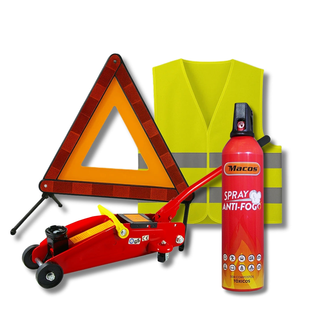 Triângulo de Pré-Sinalização Compacto