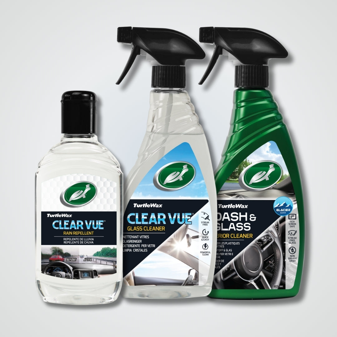 Limpa Vidros e Plásticos "Dash&Glass" 500 ml Turtle Wax