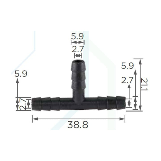 Molas de Fixação em Plástico C406 (embalagem com 50 molas)
