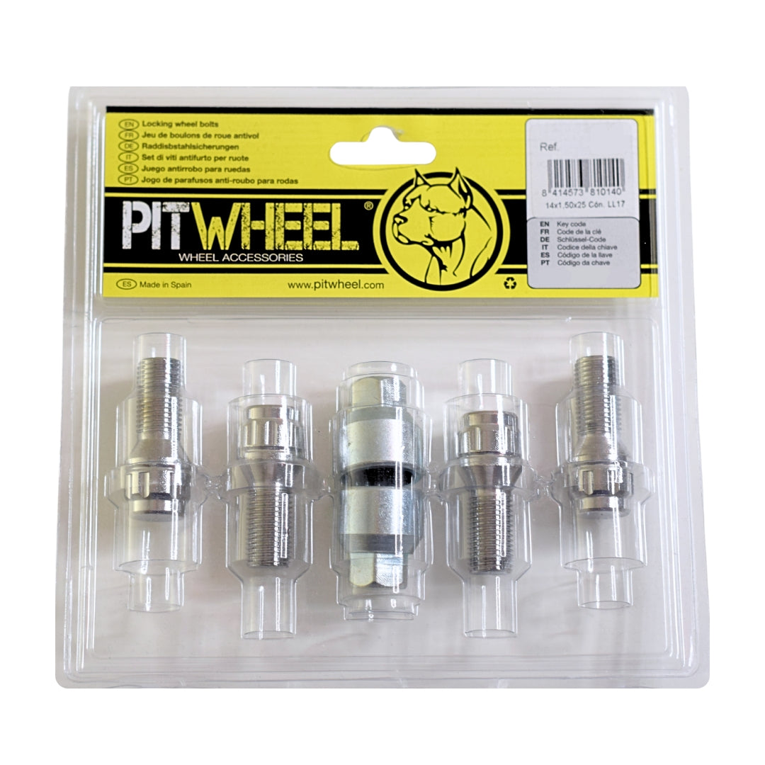 Pernos Anti-Roubo de Jantes Código TO-31 Macos