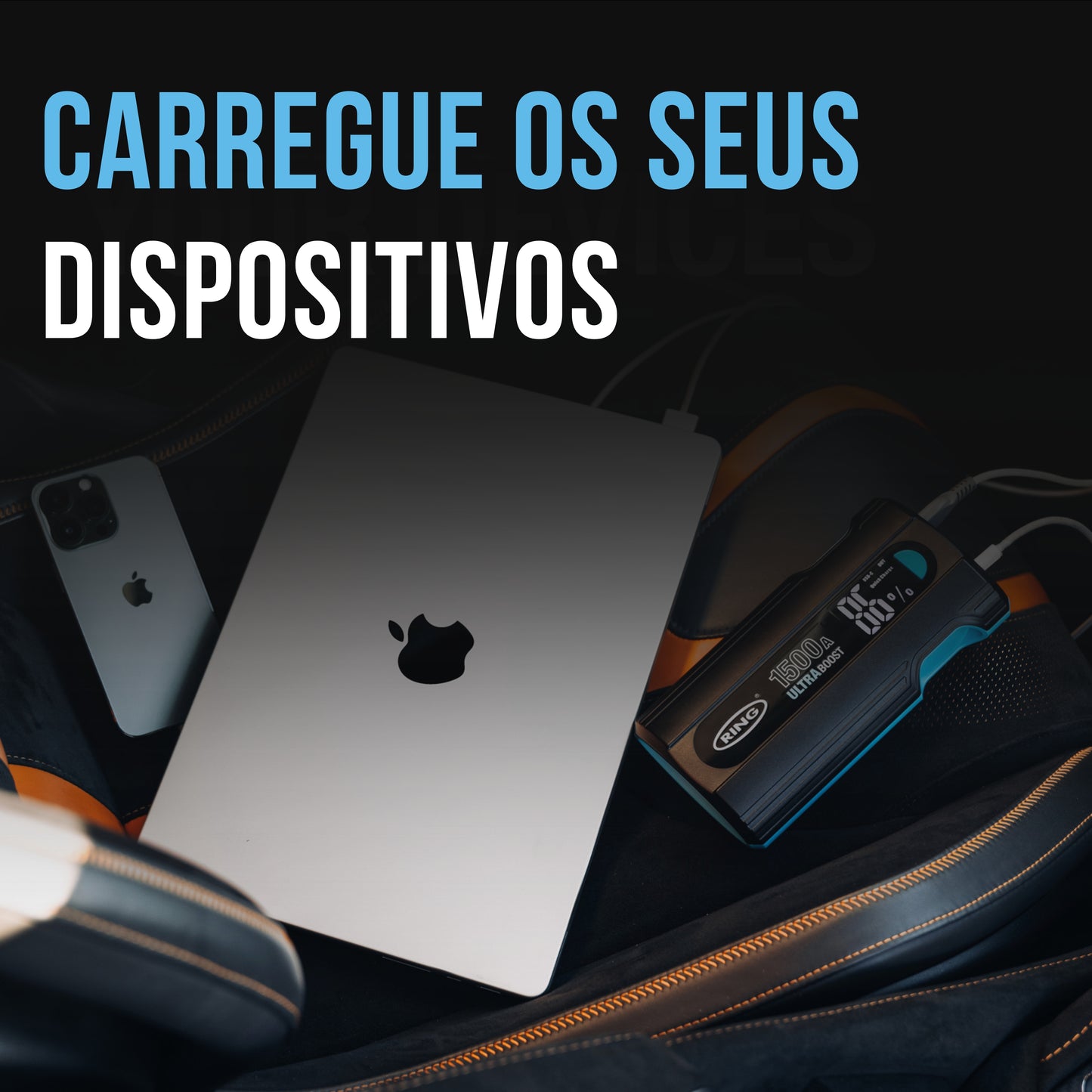 Ultra Booster de Arranque Compacto Lítio 12V 1500A