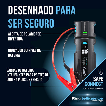 Ultra Booster de Arranque Compacto Lítio 12V 1500A