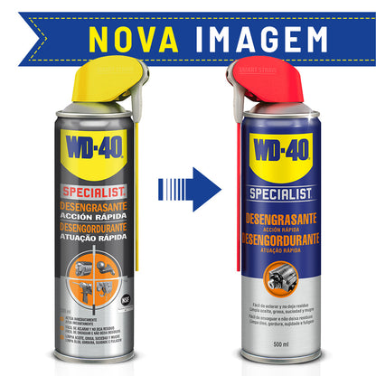 Desengordurante Acção Rápida WD-40 Specialist 500ml