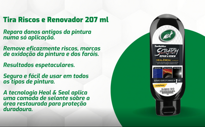 Tira Riscos e Renovador 207 ml Turtle Wax